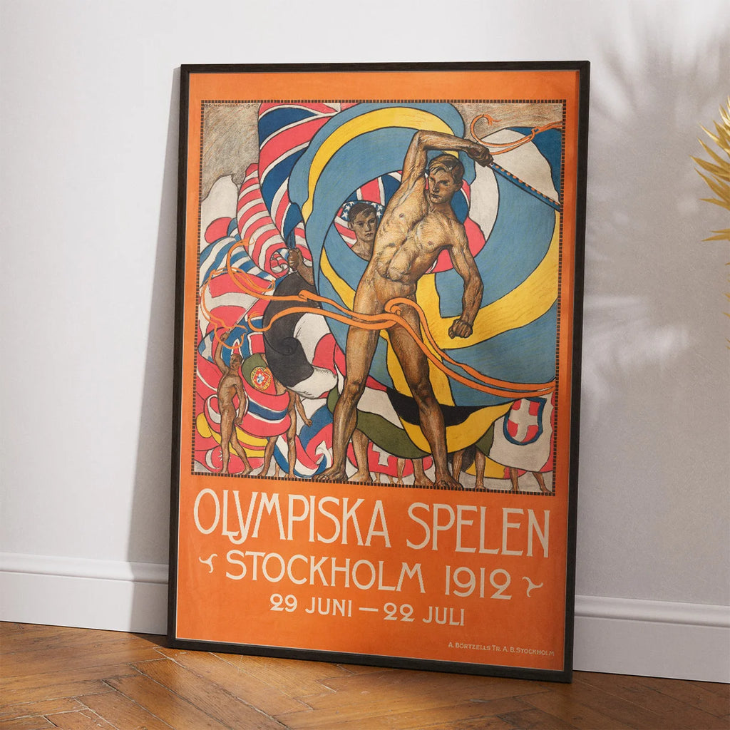 Olympic Games 1912 - Sportsplakat – billede 2