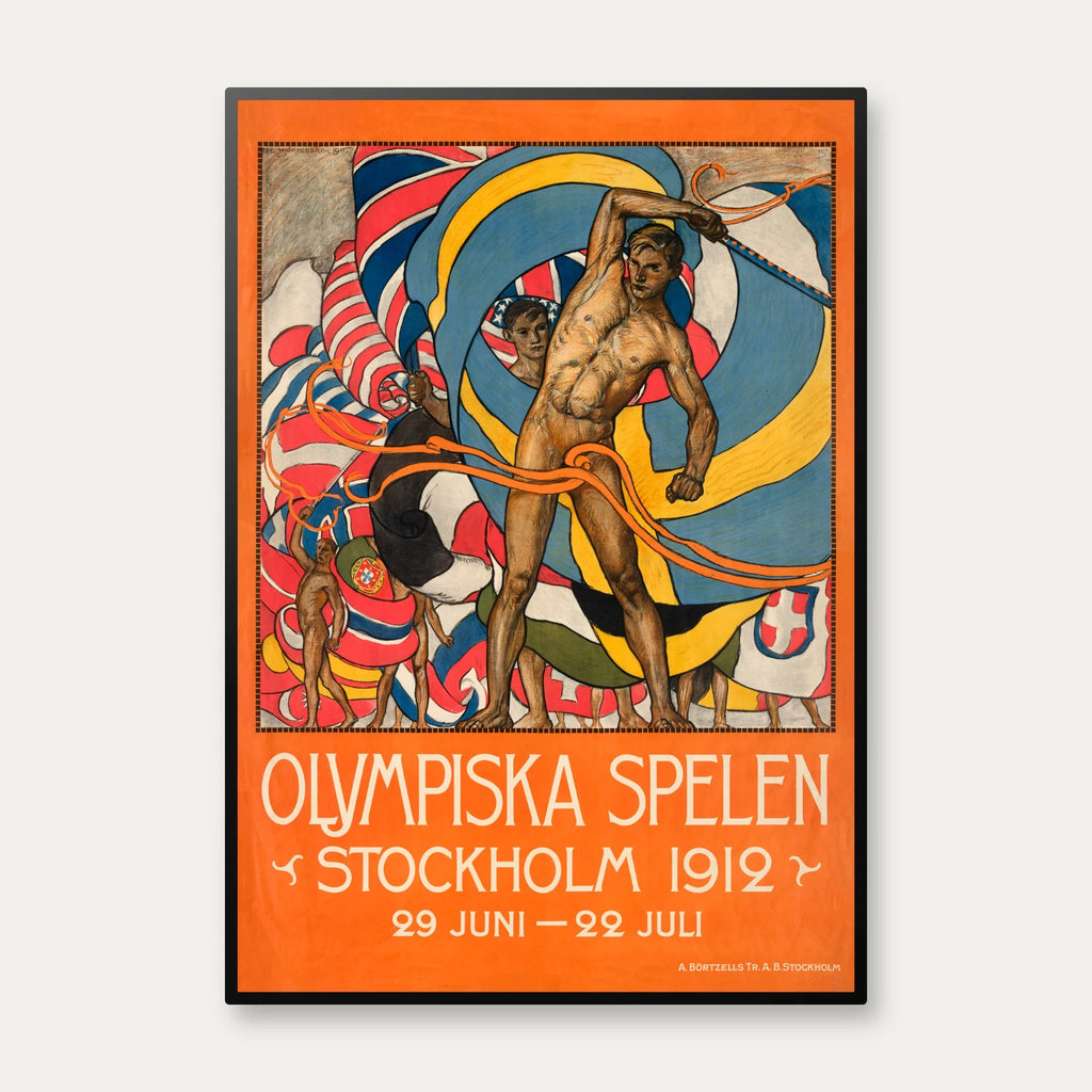 Olympic Games 1912 - Sportsplakat – billede 1