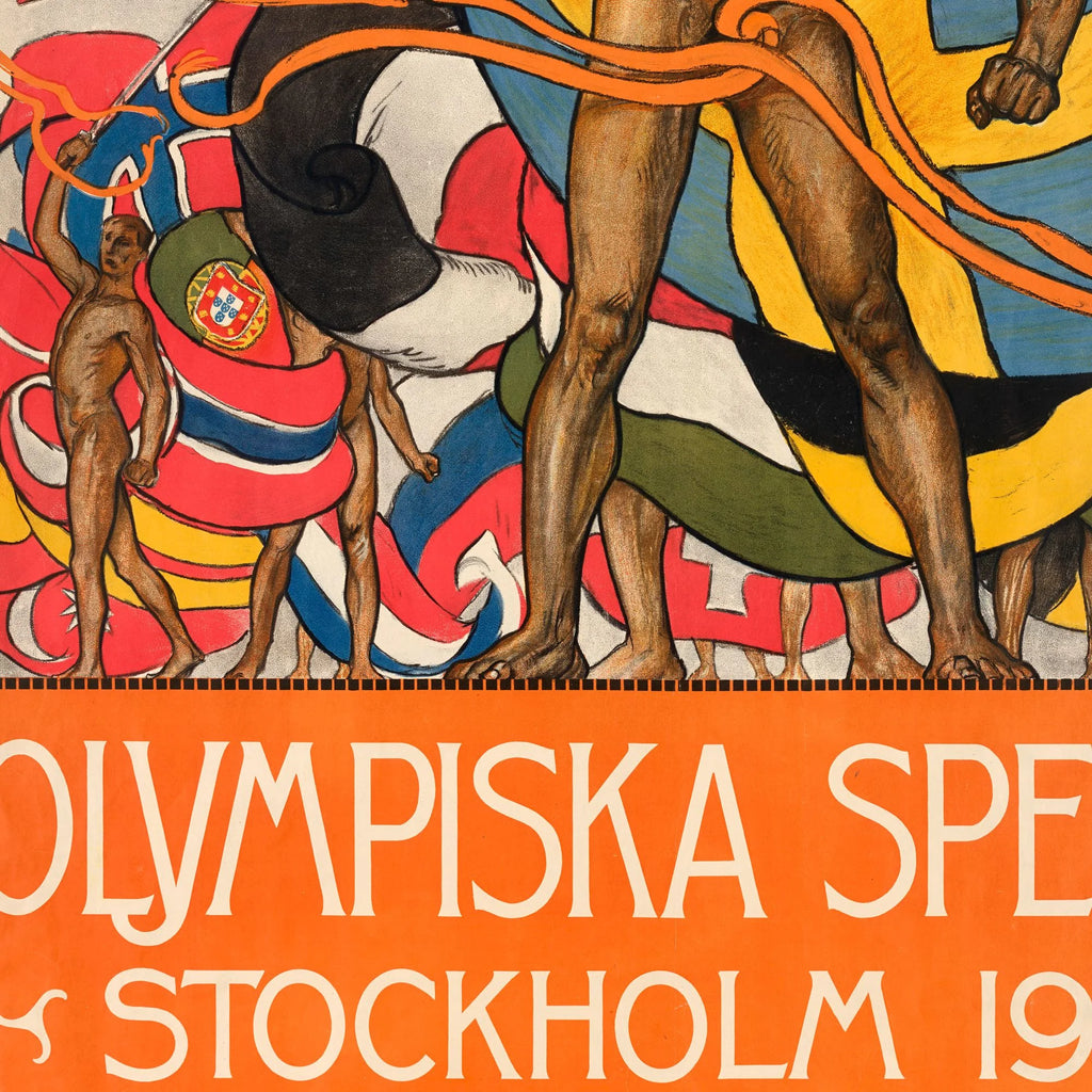 Olympic Games 1912 - Sportsplakat – billede 4