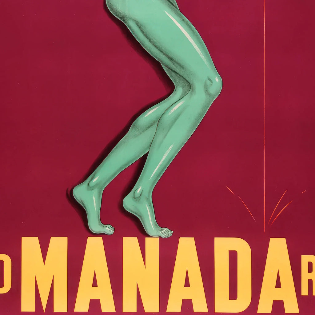 Manada Rum 1930 - Reklameplakat – billede 4