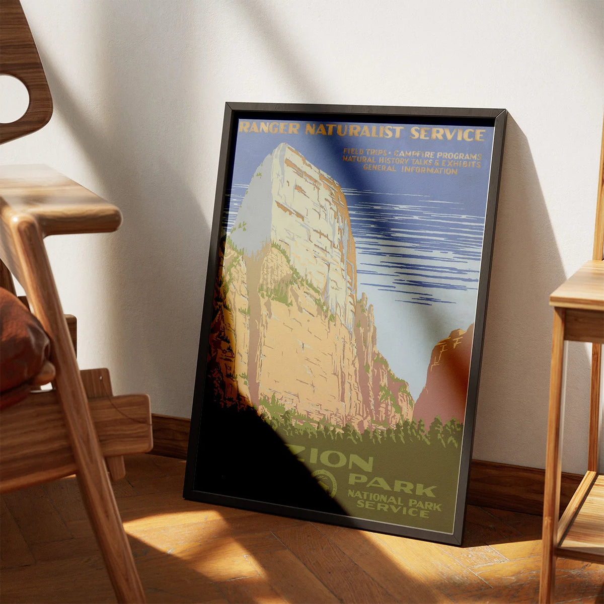 Zion National Park 1938 - Rejseplakat – billede 3