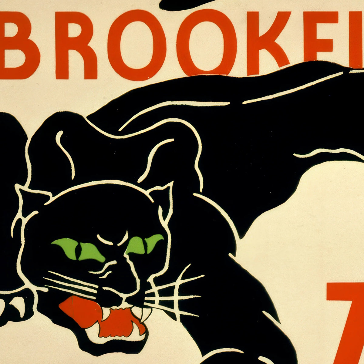 Brookfield Zoo 1936 - Dyreplakat – billede 4