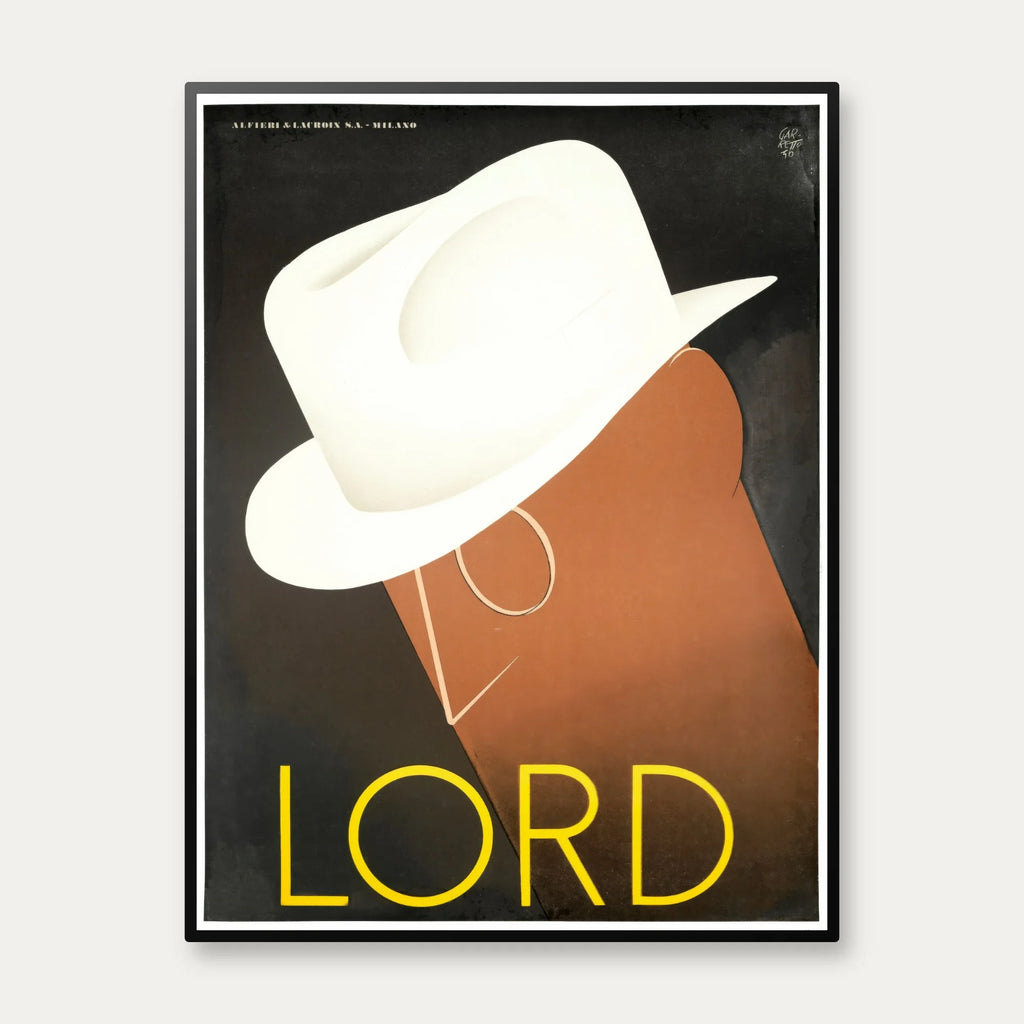 LORD Ad Poster 1900 - Reklameplakat - 61×80 cm – billede 1