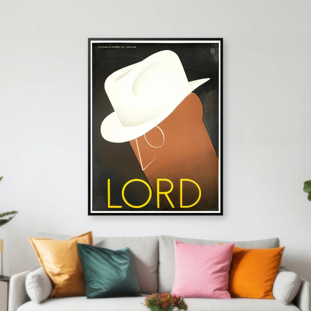 LORD Ad Poster 1900 - Reklameplakat - 61×80 cm – billede 3