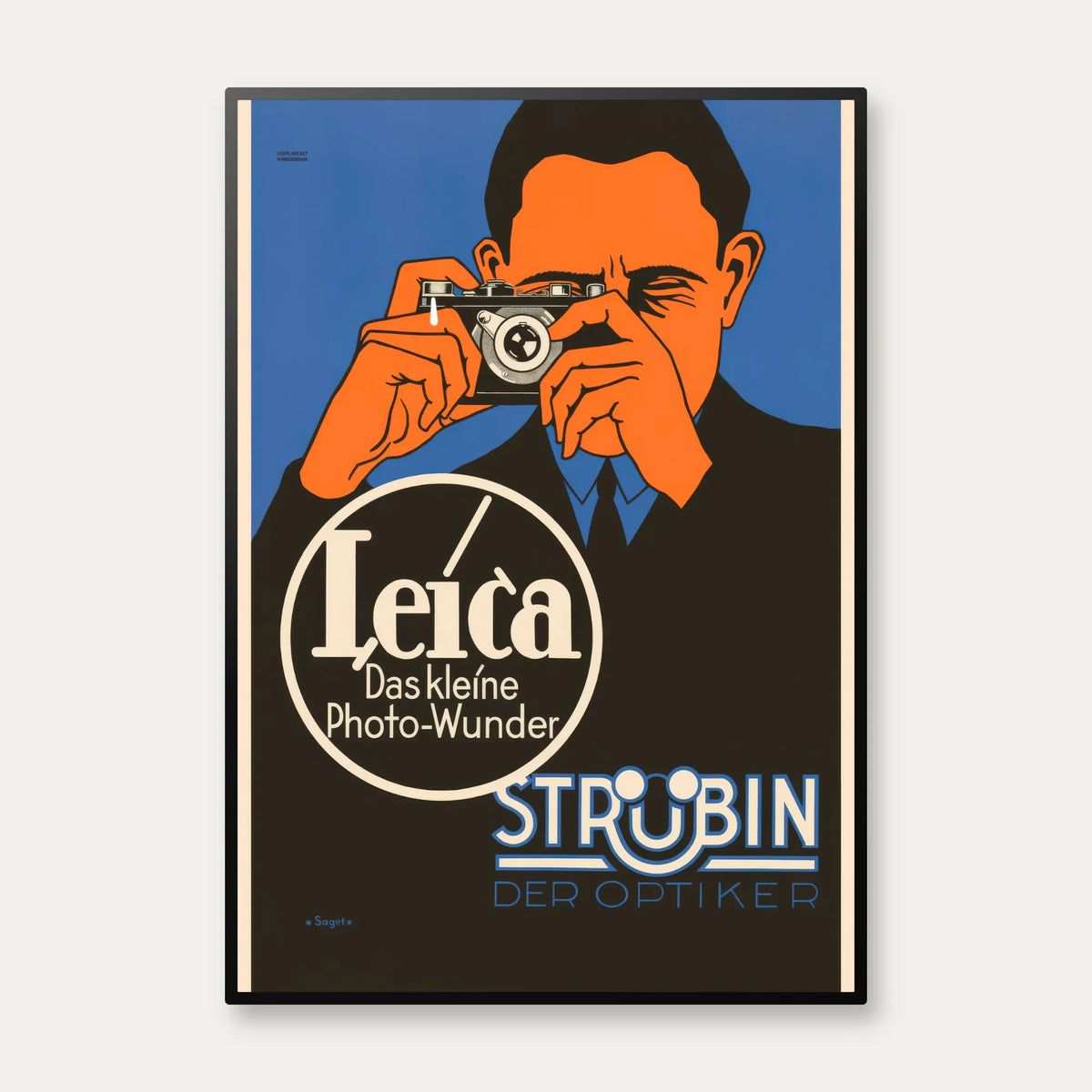 Leica Photowunder 1928 - Reklameplakat – billede 1