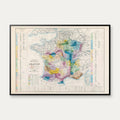 France Vinicole 1861 - Vinkort – billede 1
