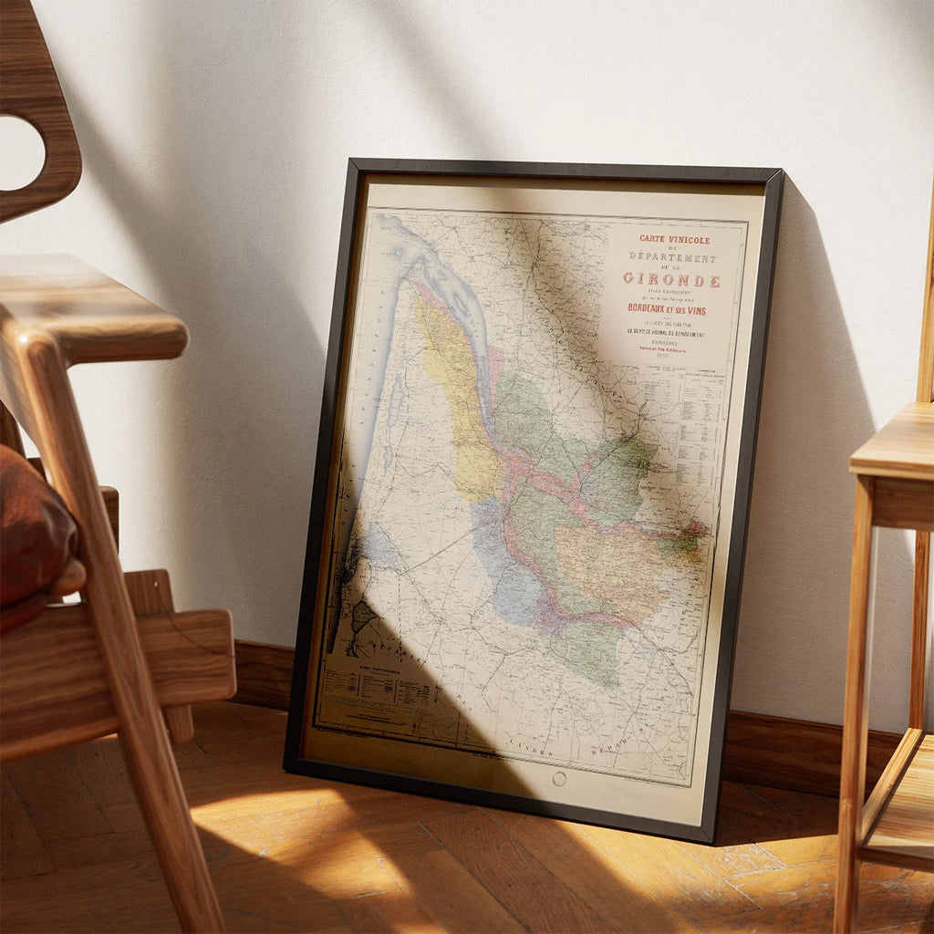 Gironde Vinicole 1893 - Vinkort – billede 3
