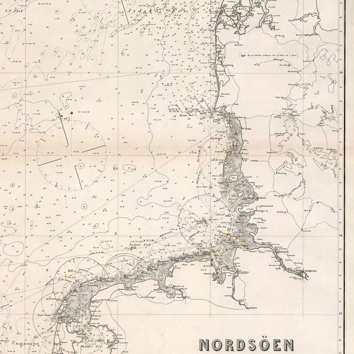 Nordsøen 1882 - Lindesnæs til Kanalen – billede 4