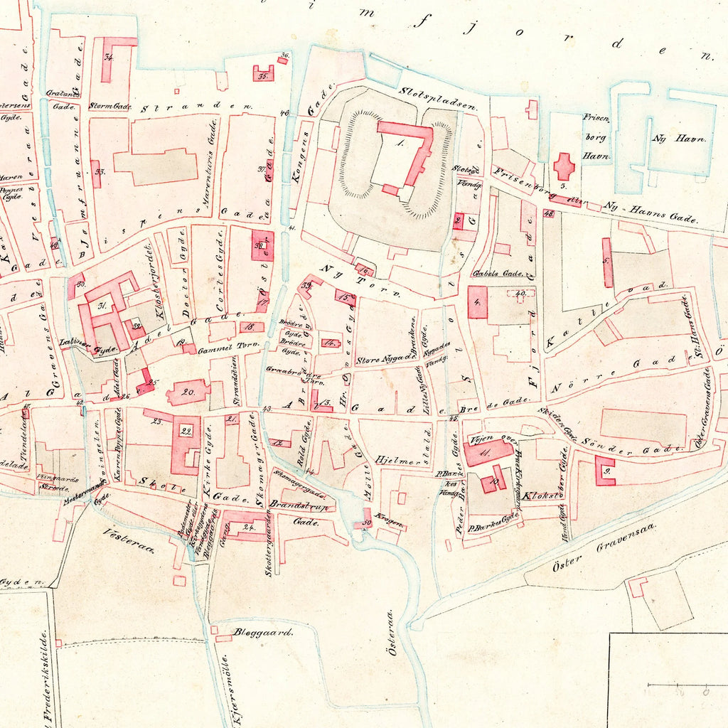 Aalborg Bygrunde 1870 - Historisk kort – billede 4