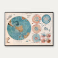 Antarctic Research 1893 - Polarkort – billede 1