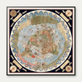 Urbano Mondi - Tavola 1587 - Verdenskort – billede 1