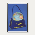 Lufthansa 1950 - Luftfartskort – billede 1