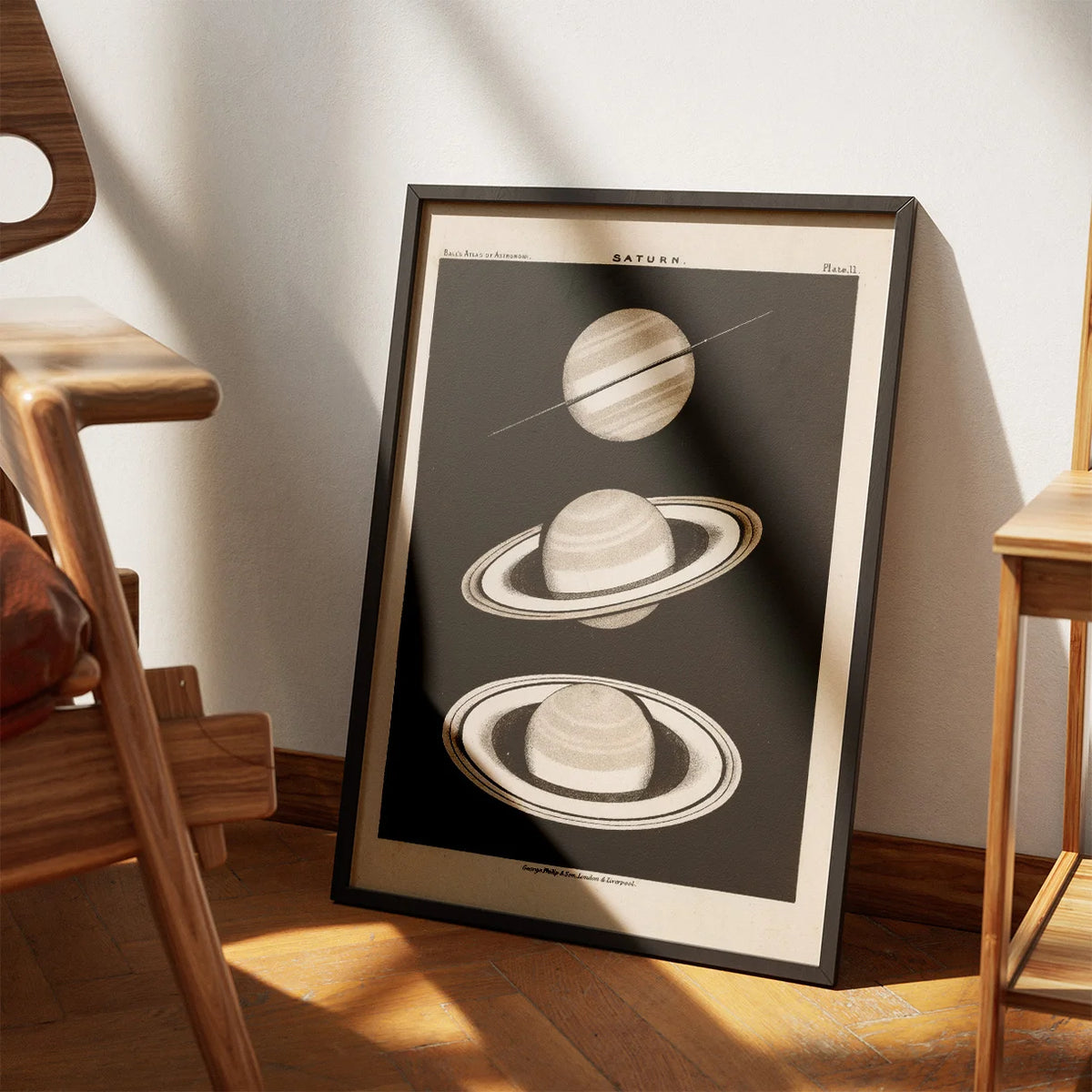 Saturn 1892 - Celestisk kort – billede 3