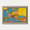 Europa 1939 - Politisk kort – billede 1