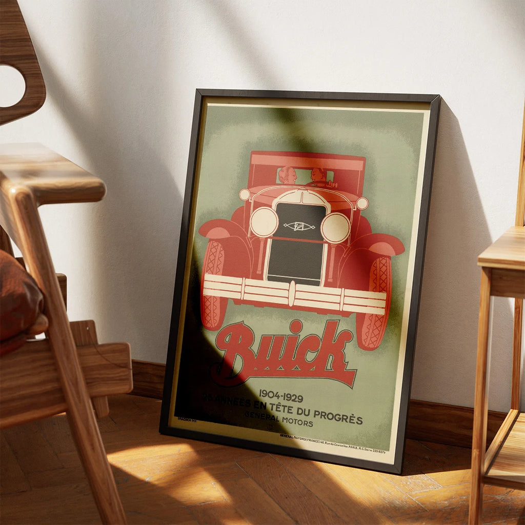 Buick 1904-1929 - Reklameplakat – billede 3