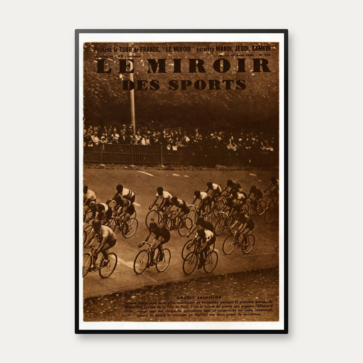 Le Miroir des Sports 1934 - Sportsmagasin – billede 1