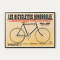Hirondelle Cykler 1899 - Reklameplakat – billede 1
