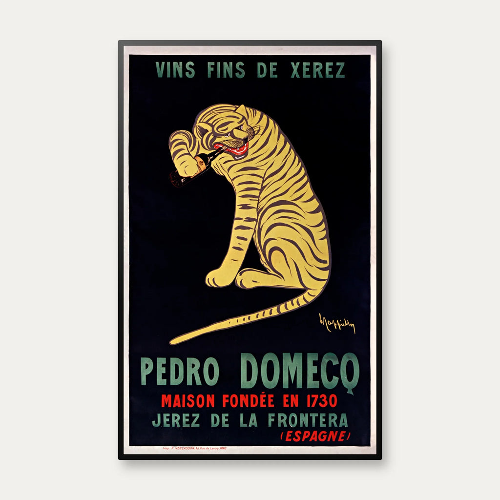 Pedro Domecq Xerez 1905 - Cappiello plakat - 56×89 cm – billede 1