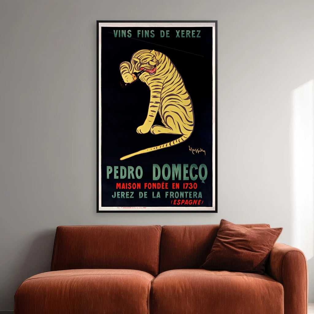 Pedro Domecq Xerez 1905 - Cappiello plakat - 56×89 cm – billede 2