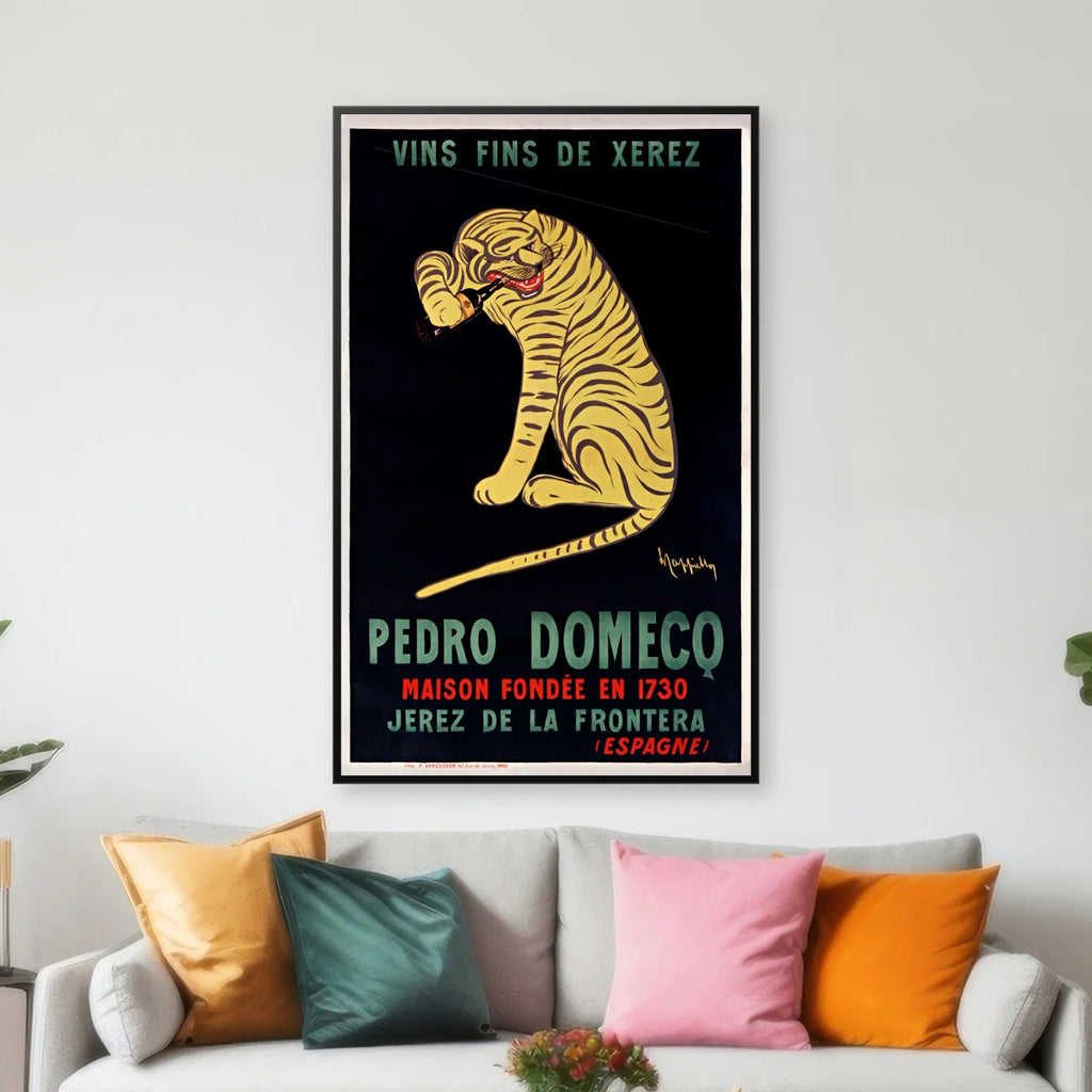 Pedro Domecq Xerez 1905 - Cappiello plakat - 56×89 cm – billede 3