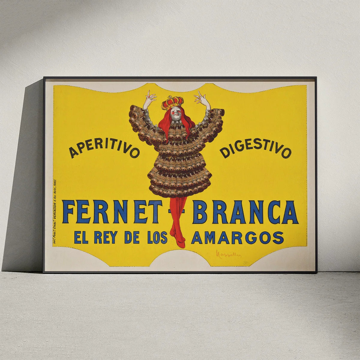 Fernet-Branca 1911 - Cappiello plakat – billede 3