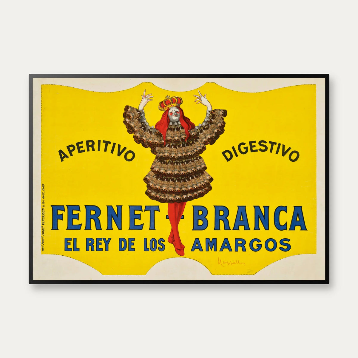 Fernet-Branca 1911 - Cappiello plakat – billede 1