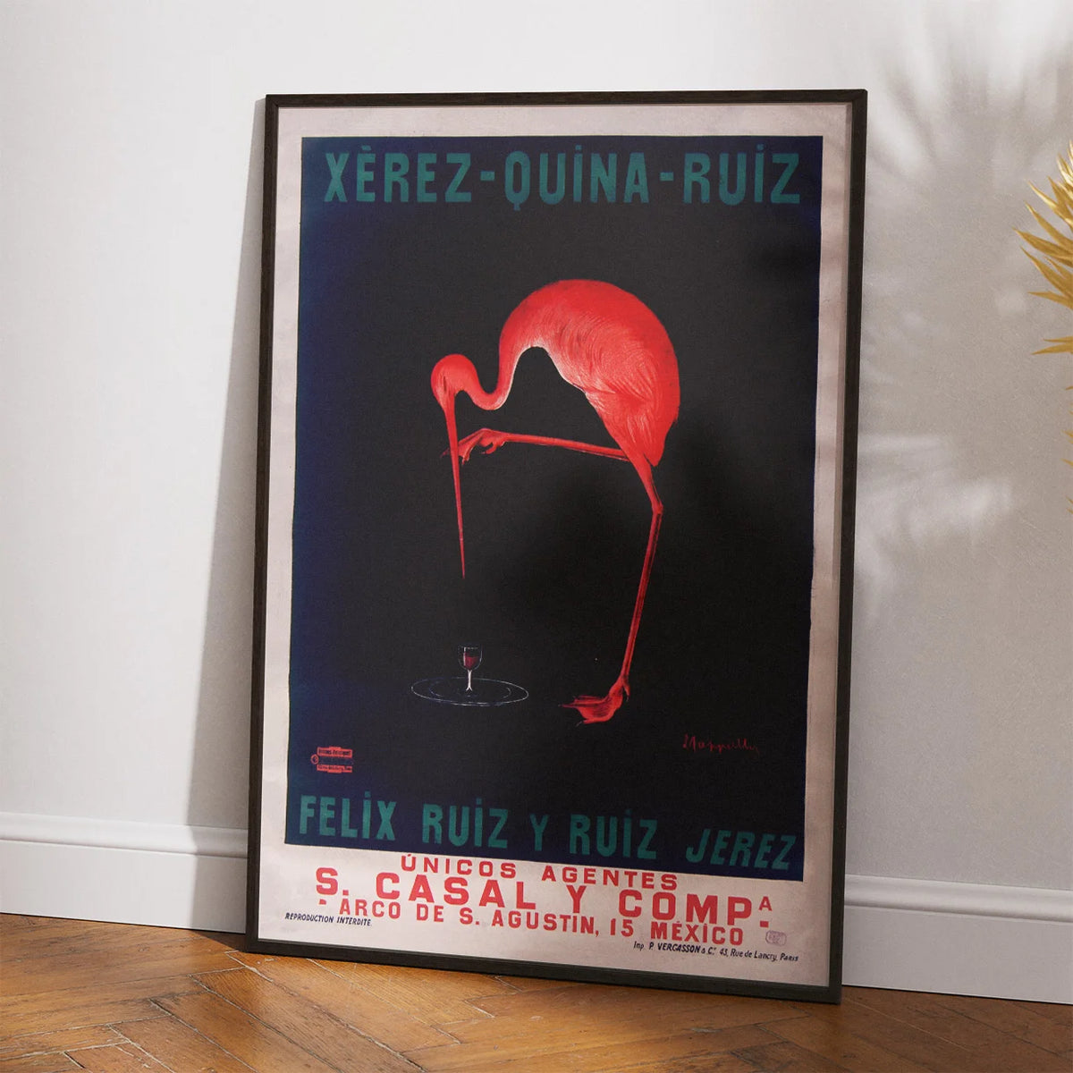 Xérez-Quina-Ruiz 1905 - Cappiello plakat – billede 2