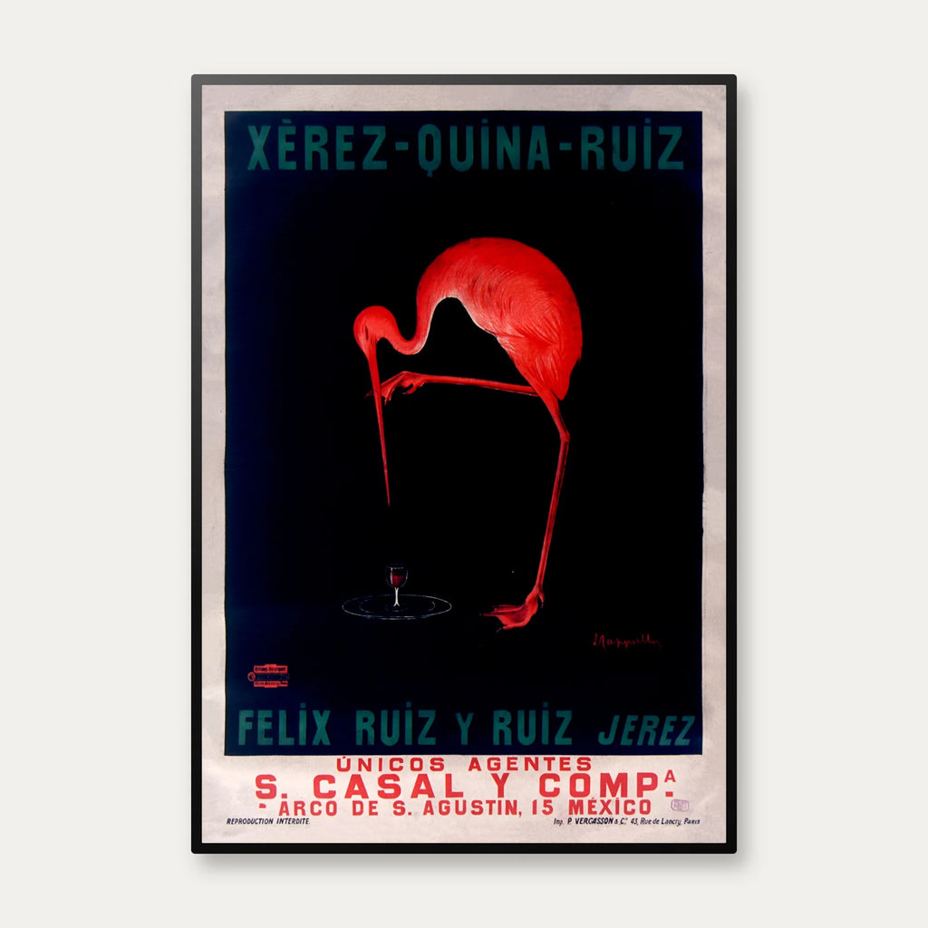 Xérez-Quina-Ruiz 1905 - Cappiello plakat – billede 1