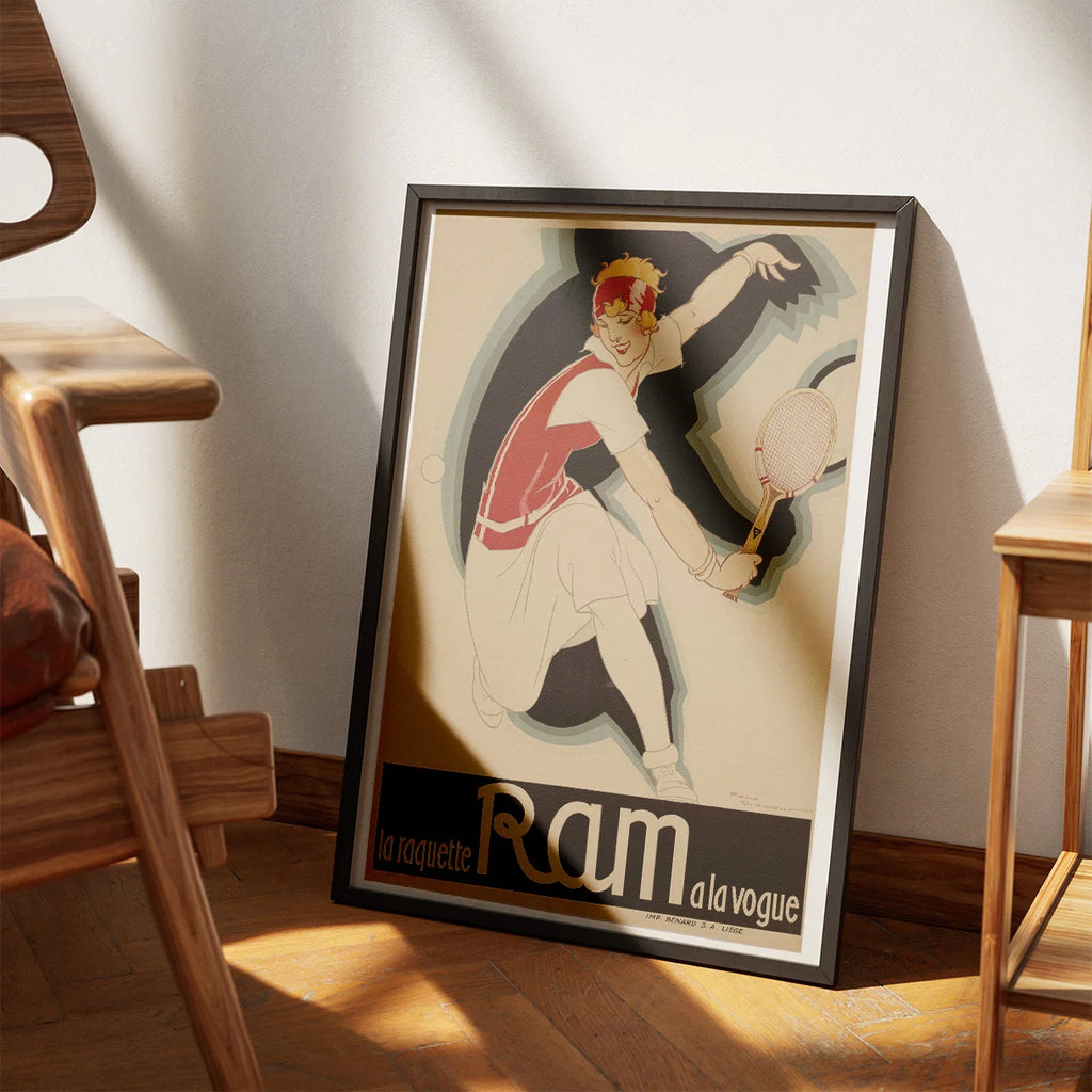 La Raquette RAM - René Vincent plakat – billede 3