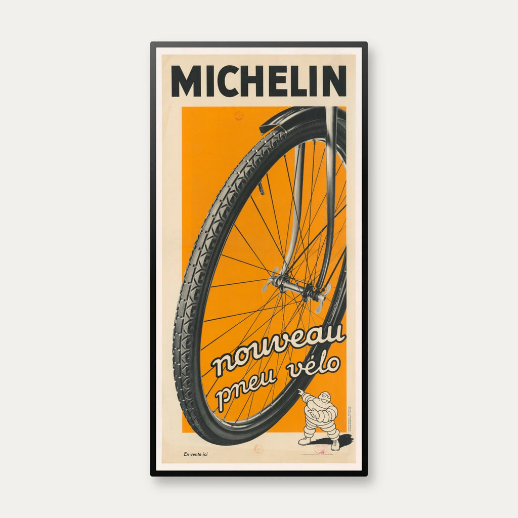 Michelin Cykeldæk III 1934 - Reklameplakat - 40×80 cm – billede 1