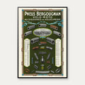 Pneus Bergougnan 1926 - Cykel- og motorplakat – billede 1