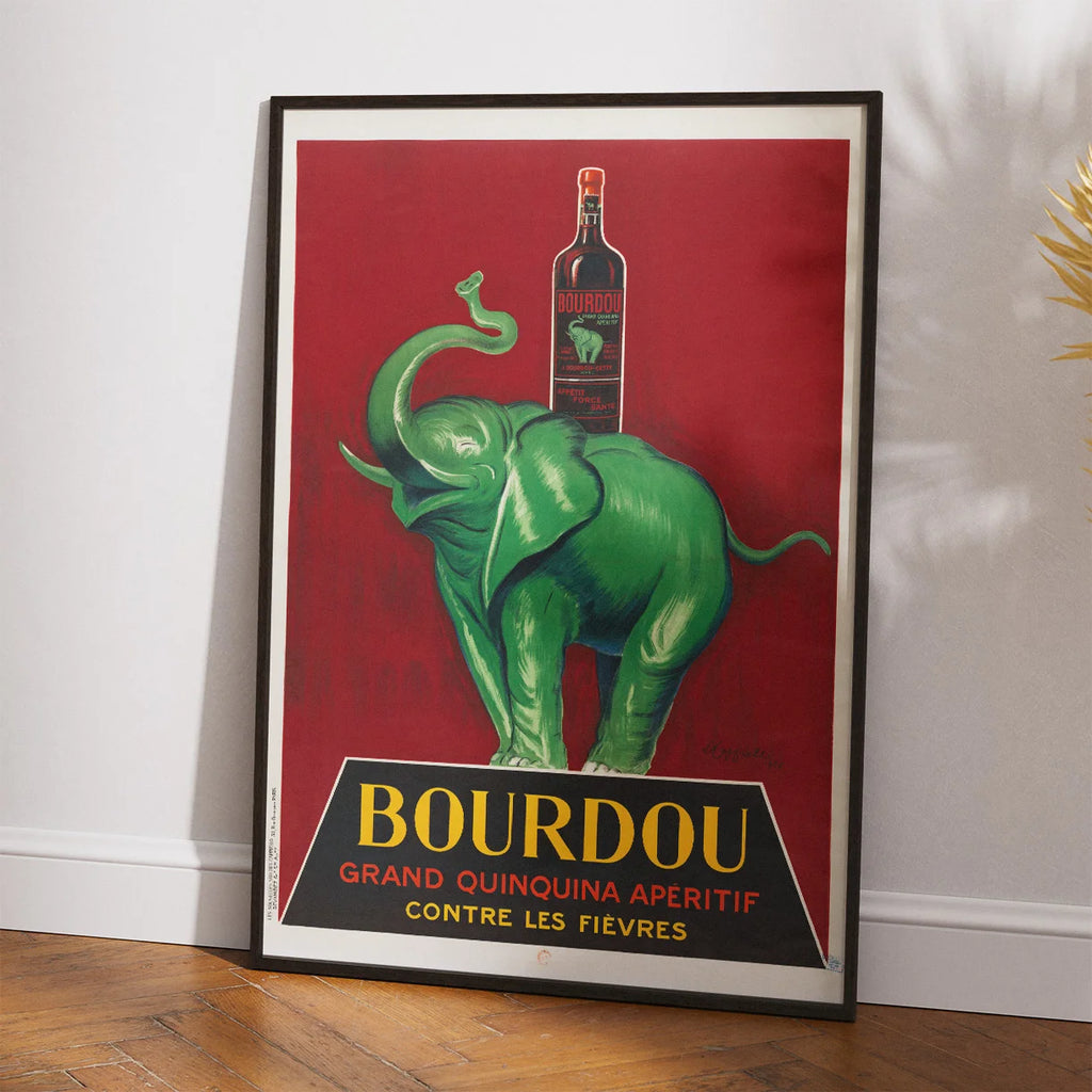 Bourdou Quinquina 1926 - Cappiello plakat – billede 2