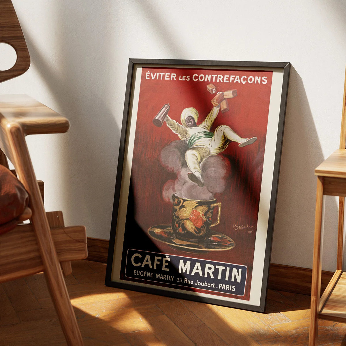 Cafe Martin 1921 - Cappiello plakat – billede 3