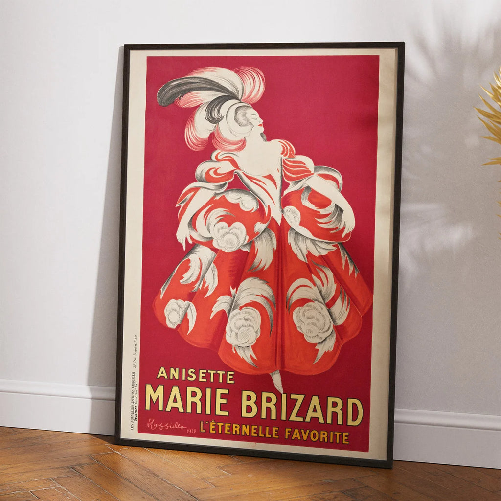 Anisette Marie Brizard 1928 - Cappiello plakat – billede 2