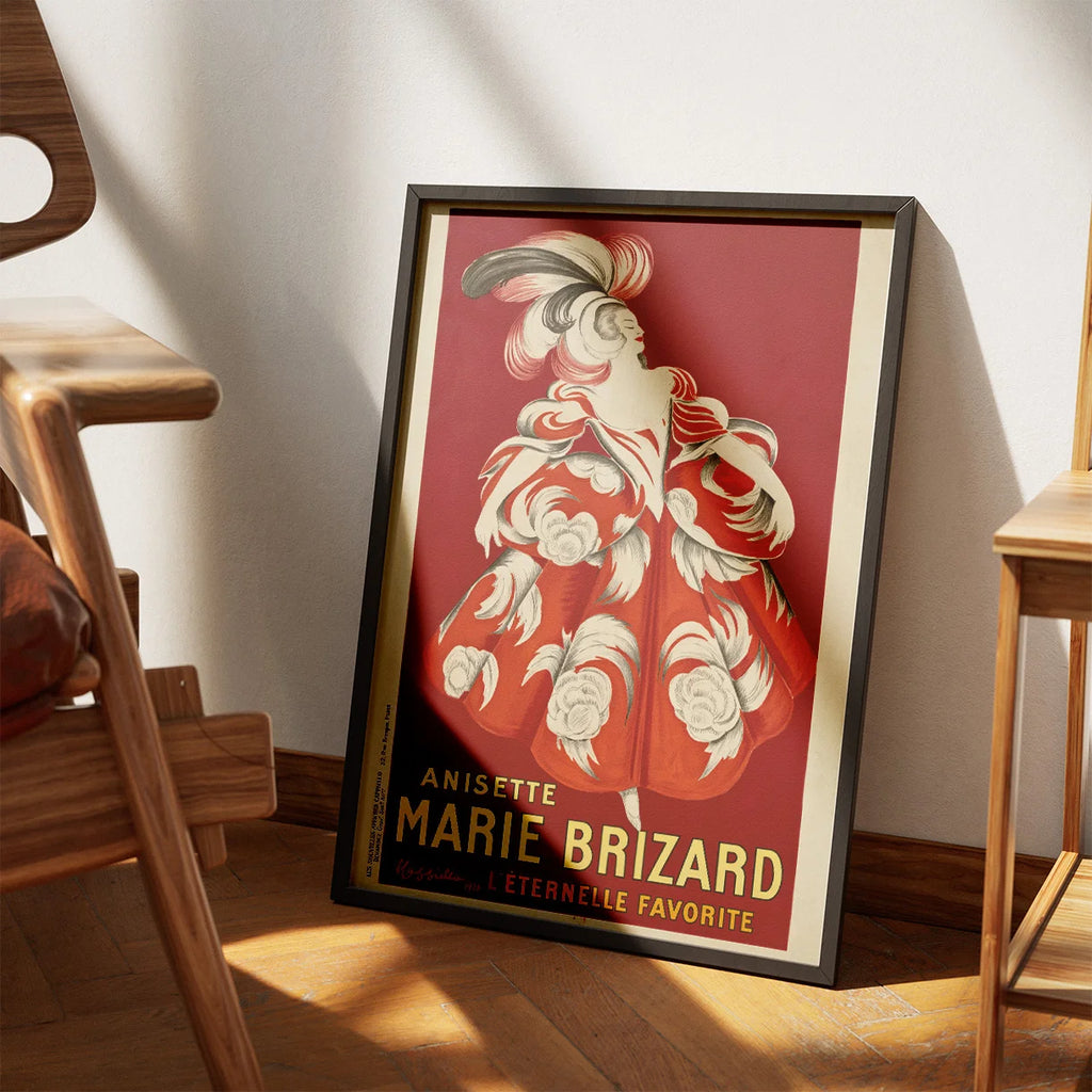Anisette Marie Brizard 1928 - Cappiello plakat – billede 3