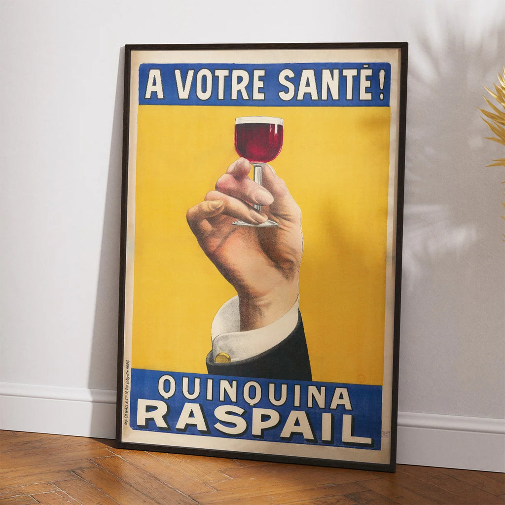 Quinquina Raspail 1906 - Reklameplakat – billede 2