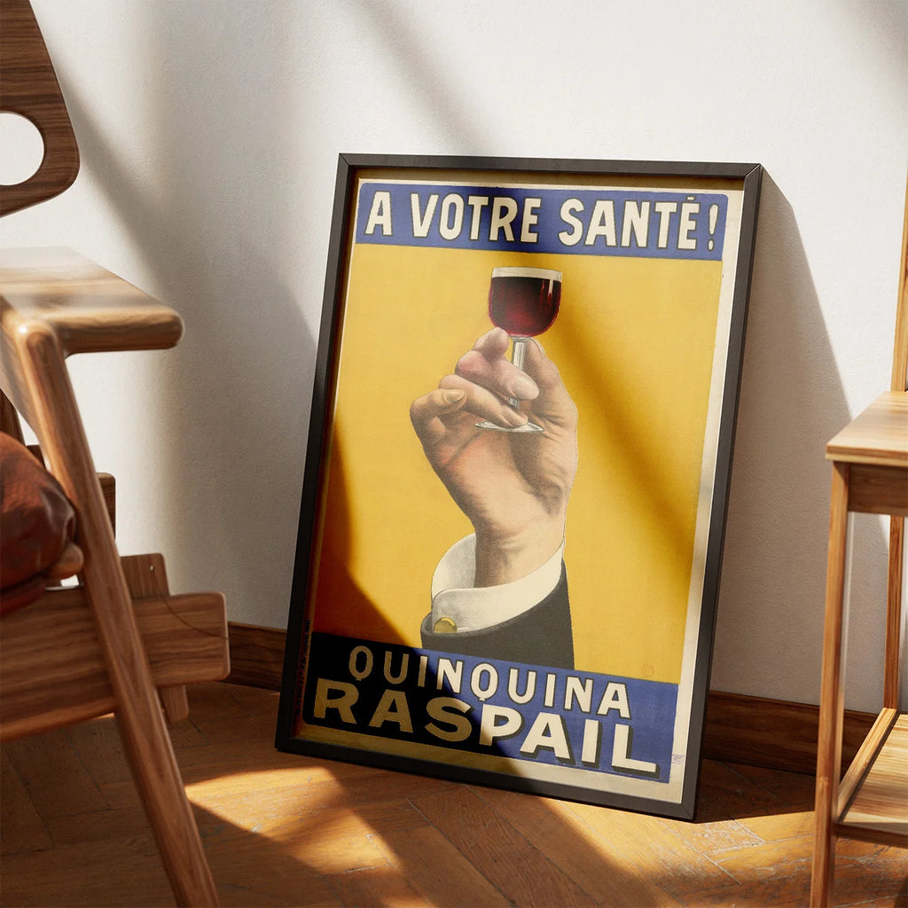Quinquina Raspail 1906 - Reklameplakat – billede 3