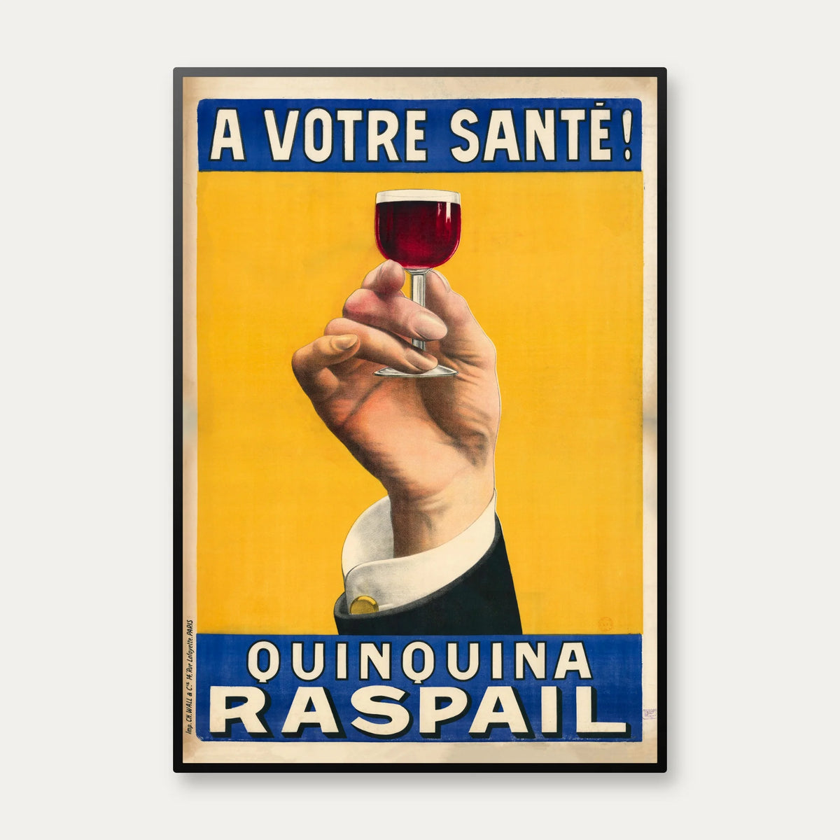 Quinquina Raspail 1906 - Reklameplakat – billede 1