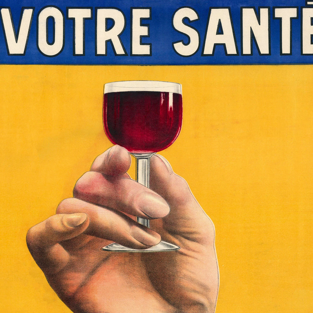 Quinquina Raspail 1906 - Reklameplakat – billede 4