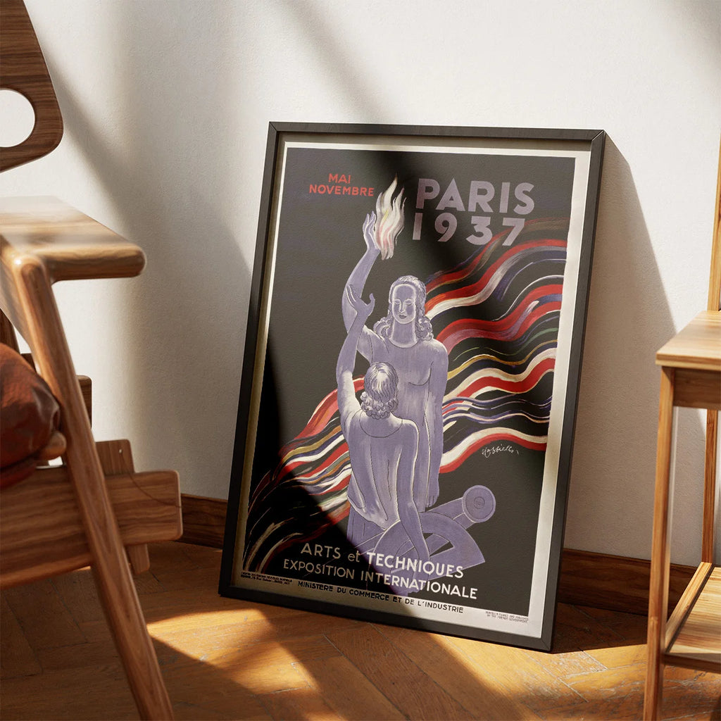 Arts et Techniques Paris 1937 - Udstillingsplakat – billede 3