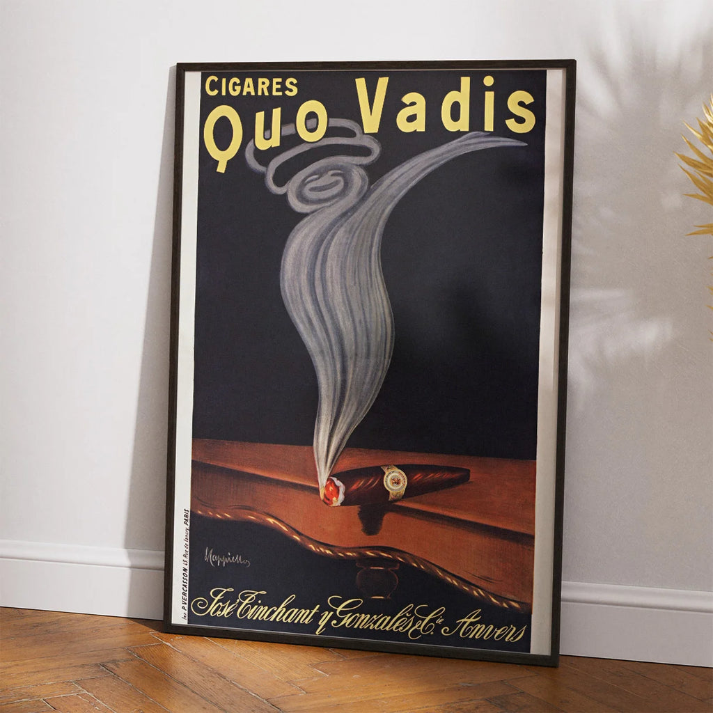 Cigares Quo Vadis 1911 - Cappiello plakat – billede 2