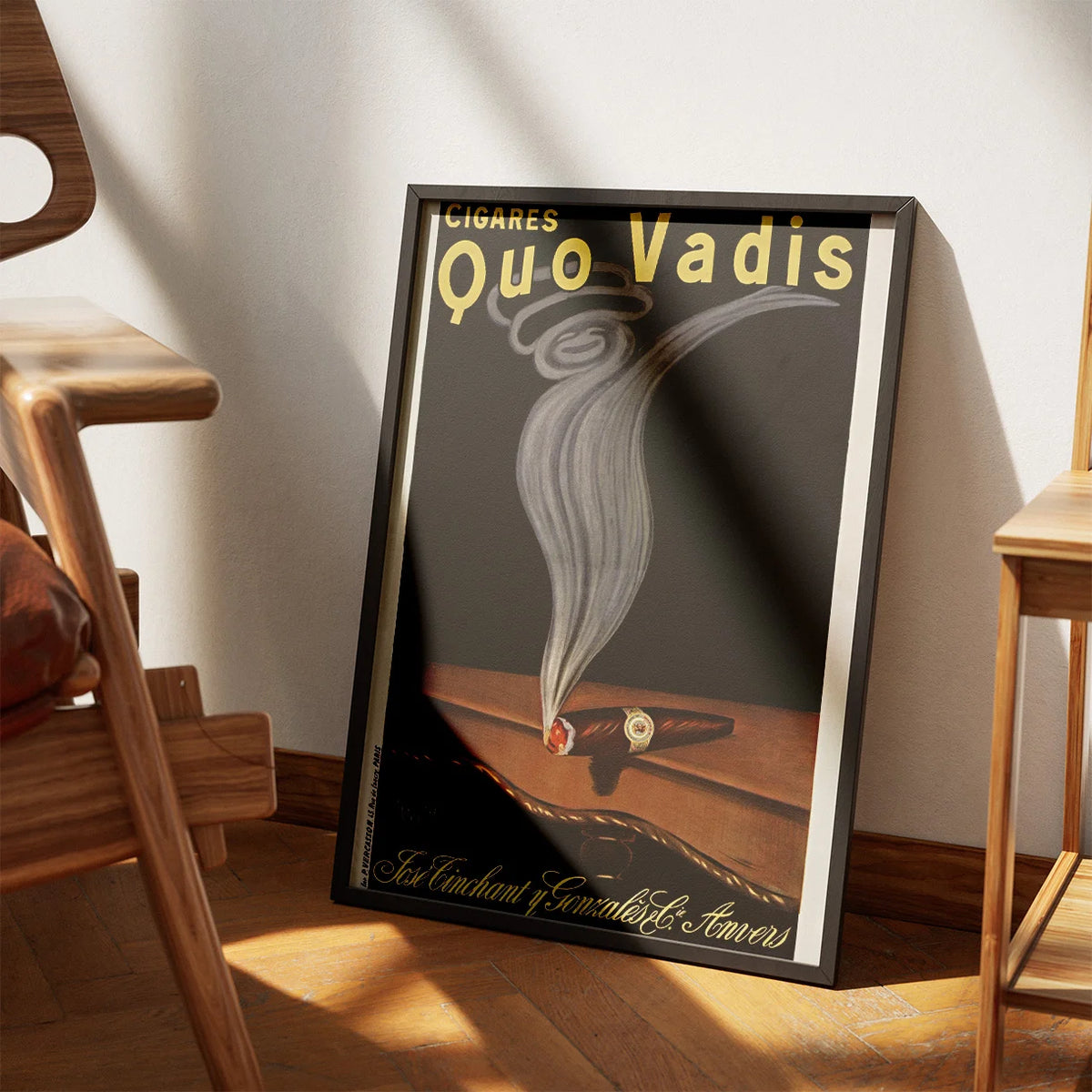 Cigares Quo Vadis 1911 - Cappiello plakat – billede 3