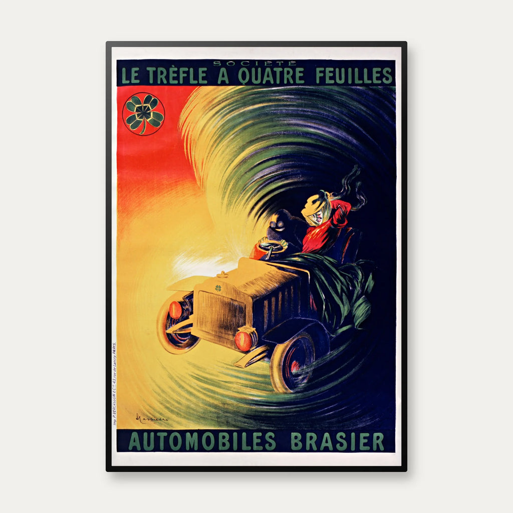 Automobiles Brasier 1907 - Cappiello plakat – billede 1