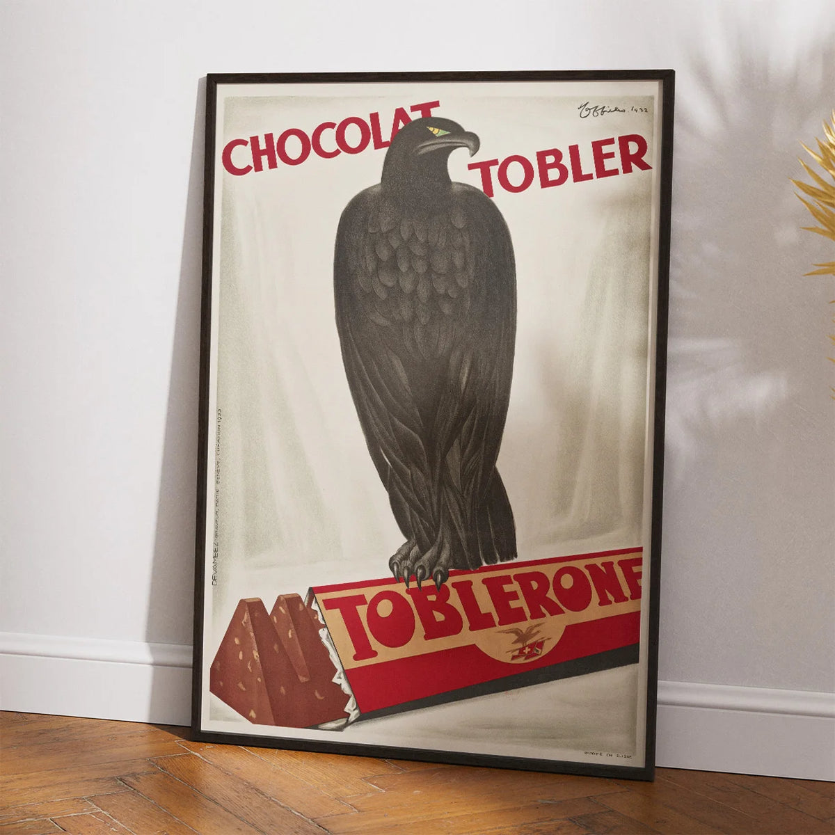 Chocolat Tobler Toblerone 1932 - Cappiello plakat – billede 2