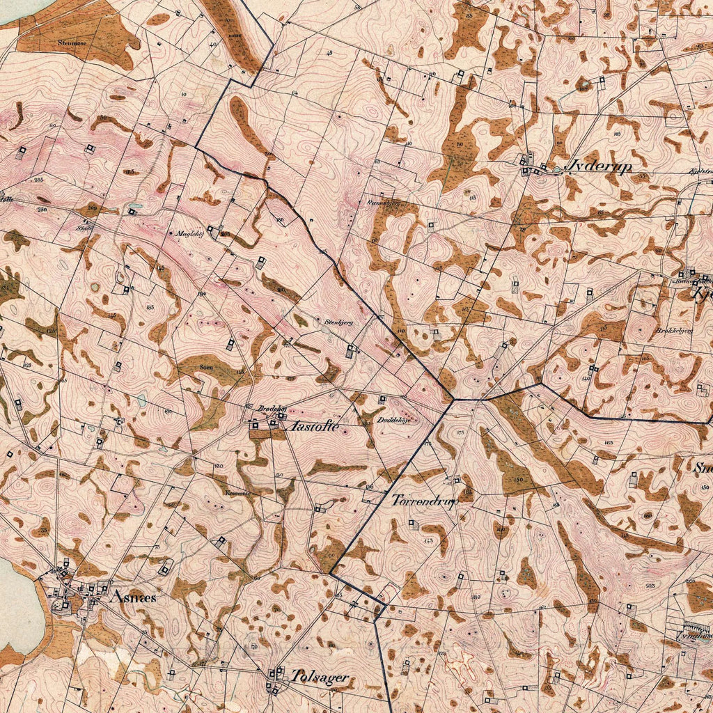 Asnæs 1844-1869 - Historisk kort – billede 4