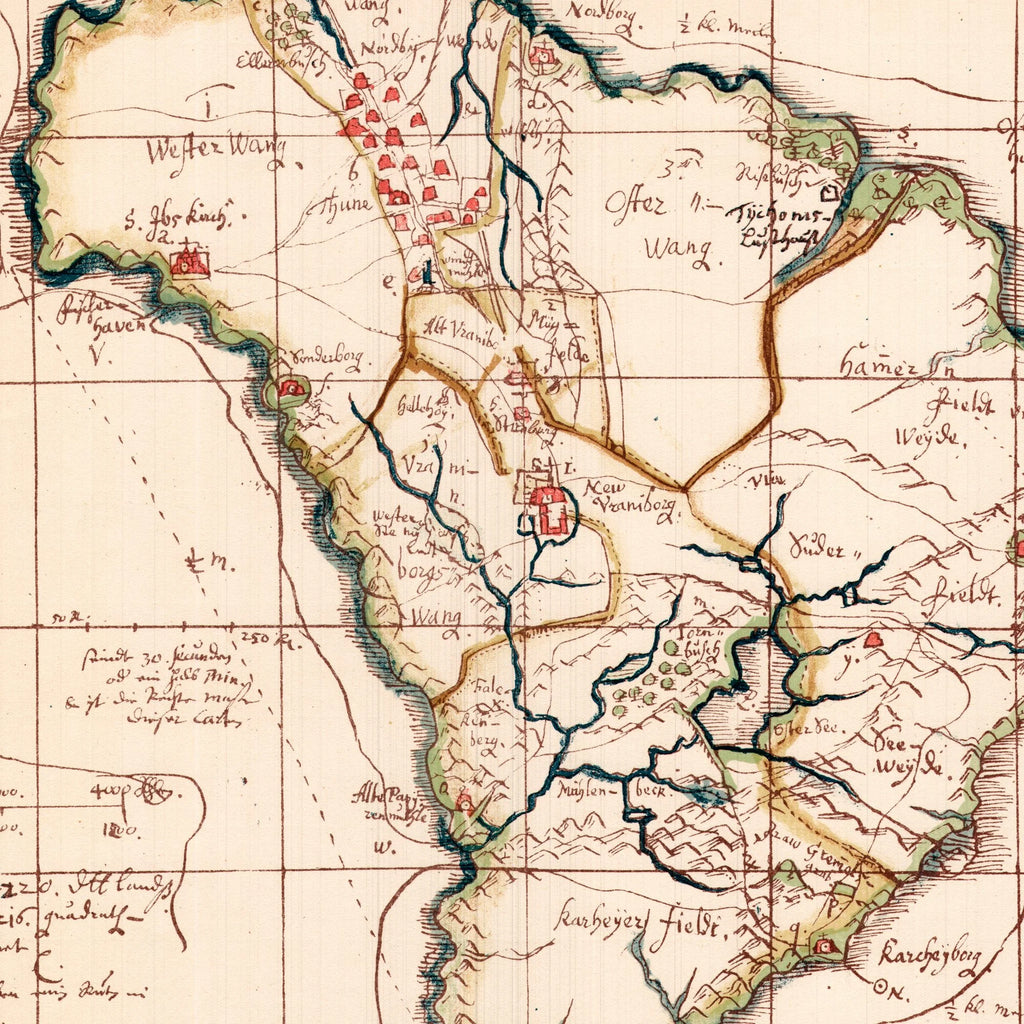 Ven 1642-1667 - Historisk Mejer-kort – billede 4