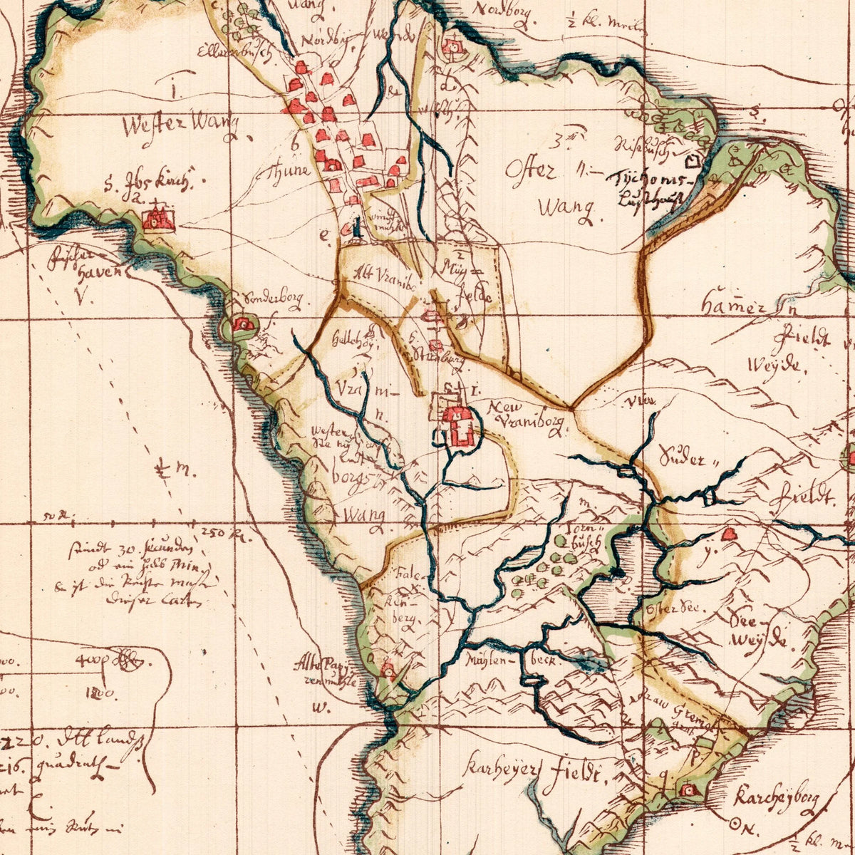 Ven 1642-1667 - Historisk Mejer-kort – billede 4