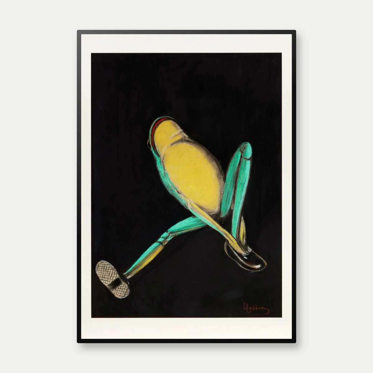 Chaussures J.B. Torrilhon 1906 - Reklameplakat – billede 1
