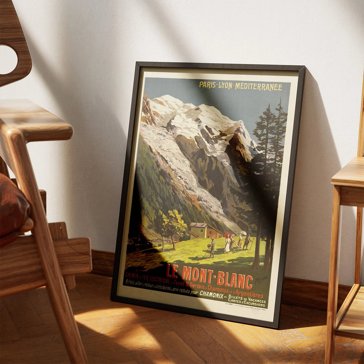 Le Mont-Blanc 1906 - Rejseplakat – billede 3