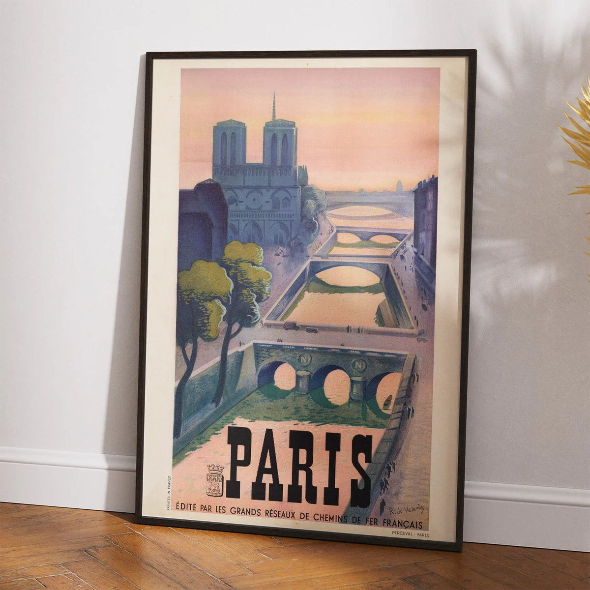 Paris 1937 - Rejseplakat – billede 2